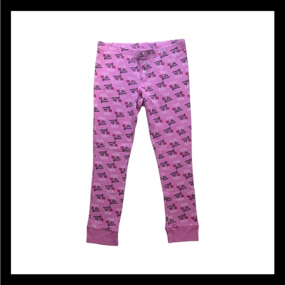 Vintage Victoria's Secret PINK Ski Bunnies Thermal Sleep Set Size Small - Picture 5 of 7